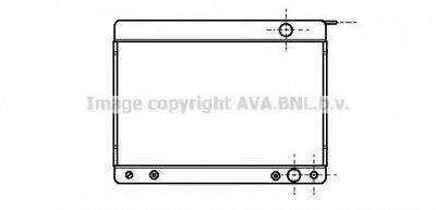 AVA QUALITY COOLING ms2089 -  Радиатор, охлаждение двигателя